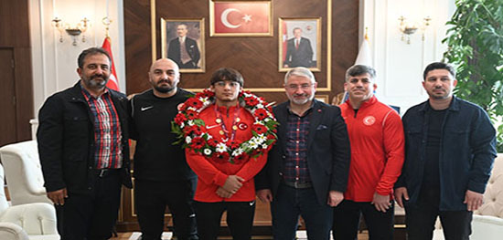 MERT İLBARS ÇORUM’UN GURURU OLDU