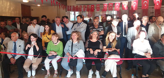 CHP MERKEZ İLÇE BAŞKANI  AV. UTKU ULAŞ TAŞAR OLDU