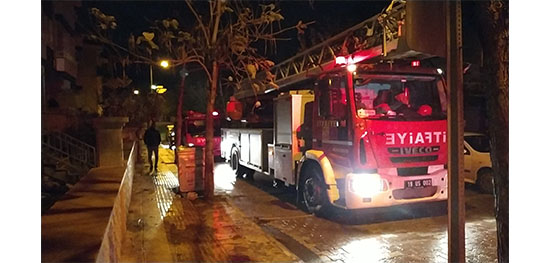 3’Ü ÇOCUK 5 KİŞİ YANGINDAN ETKİLENDİ