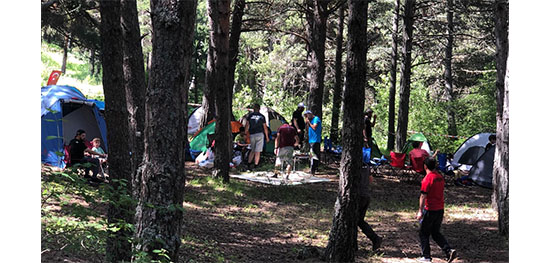 BELEDİYE’DEN ‘EN BABA KAMP’ ETKİNLİĞİ’
