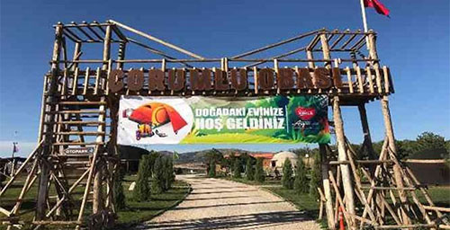 ANALAR VE OĞULLARI KAMP YAPTI