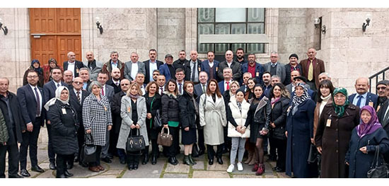 PARTİ GRUP  TOPLANTISINA KATILDILAR